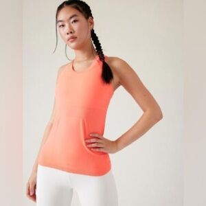Athleta Momentum Seamless Tank - coral